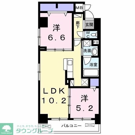 ヴィア・ラッテアの物件間取画像